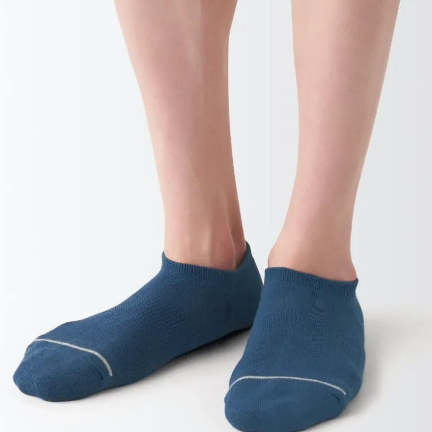 Right Angle Pile Sneaker-In Socks 23-30cm