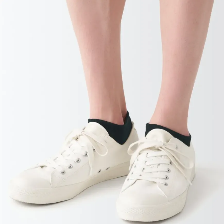 Right Angle Pile Sneaker-In Socks 23-30cm