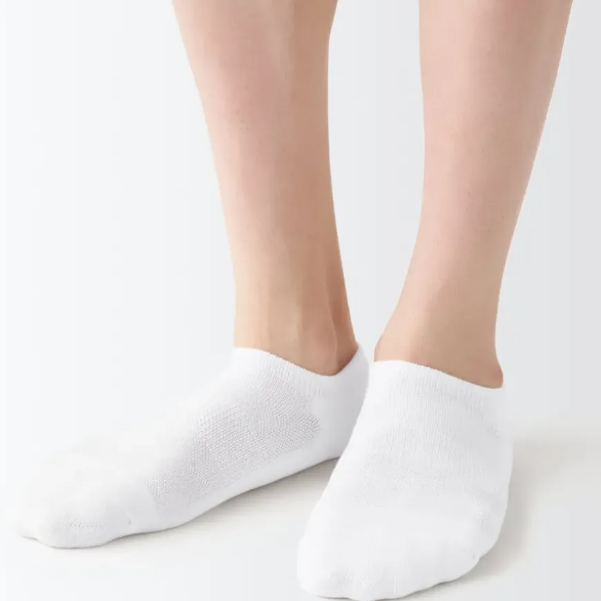 Right Angle Pile Sneaker-In Socks 23-30cm