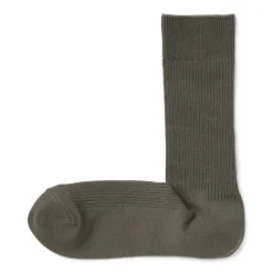 Right Angle Ribbed Socks