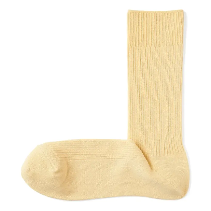 Right Angle Ribbed Socks