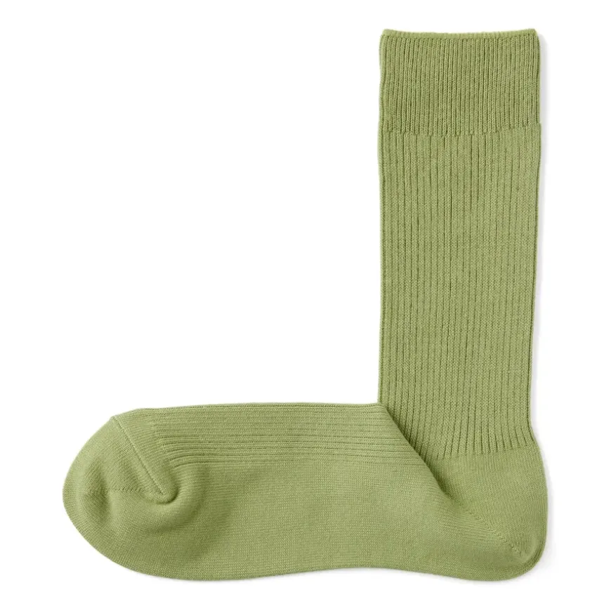 Right Angle Ribbed Socks