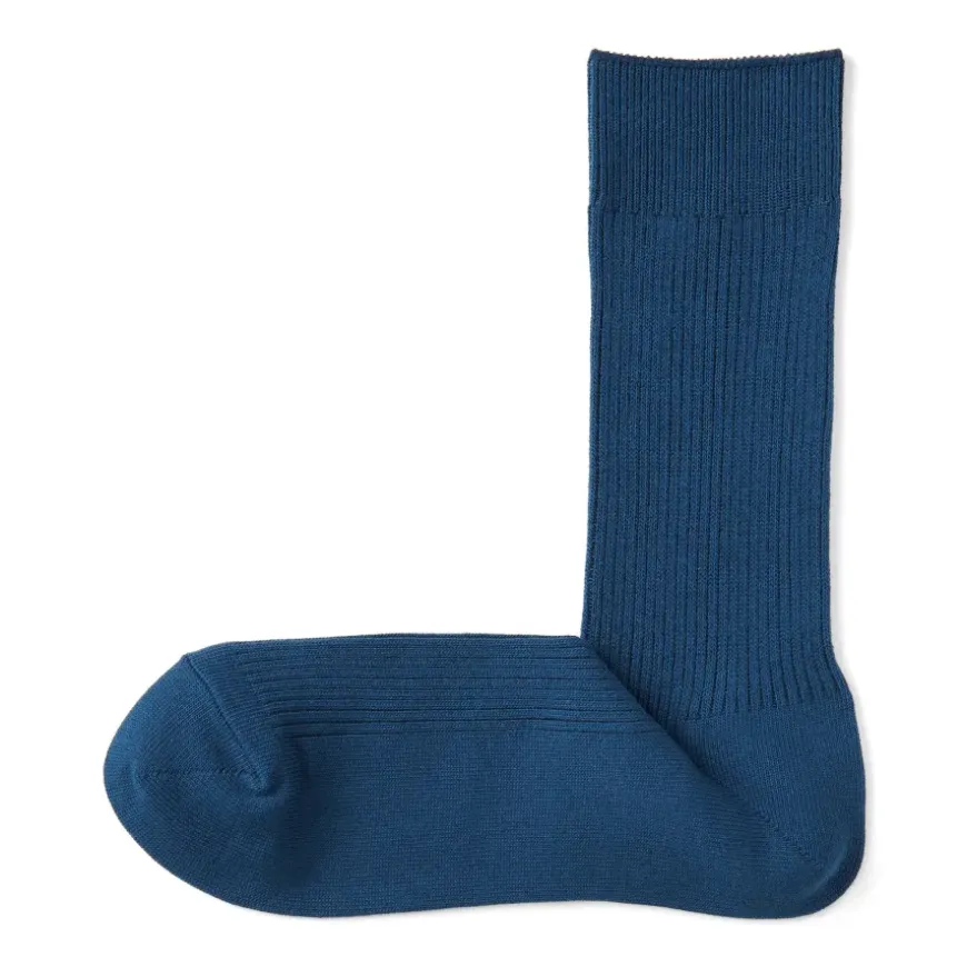 Right Angle Ribbed Socks
