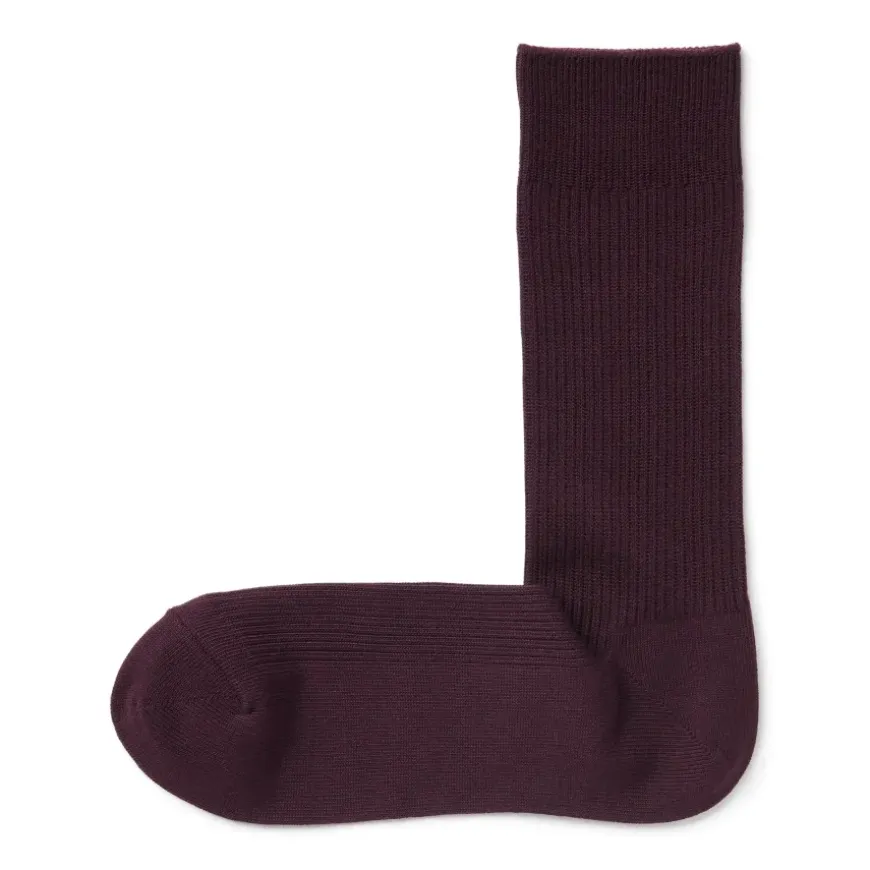 Right Angle Ribbed Socks