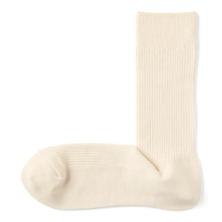 Right Angle Ribbed Socks