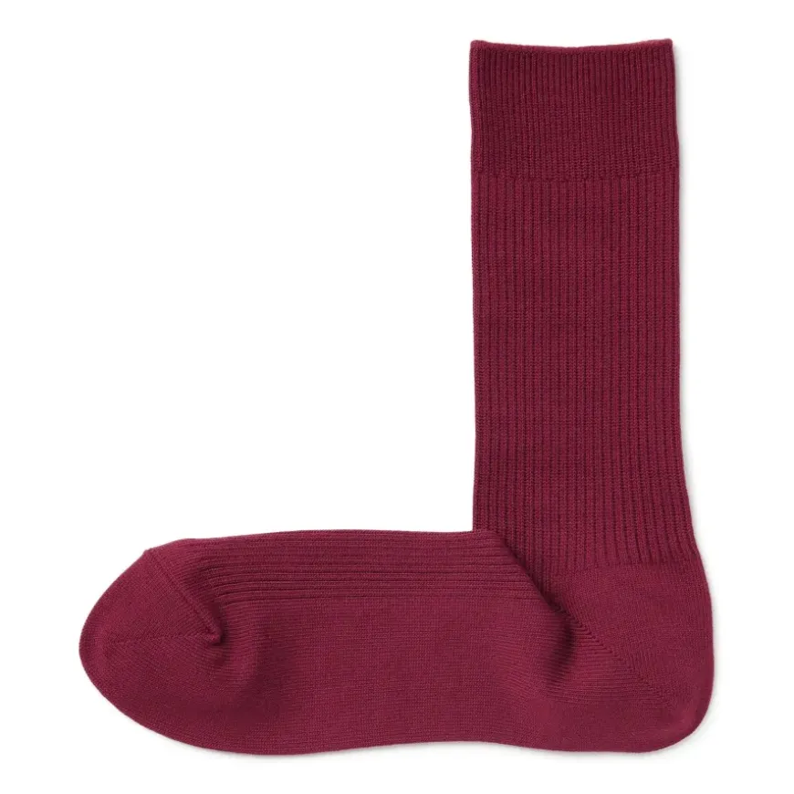 Right Angle Ribbed Socks