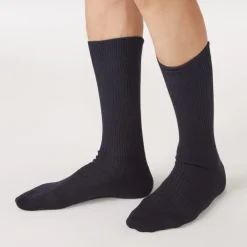 Right Angle Ribbed Socks