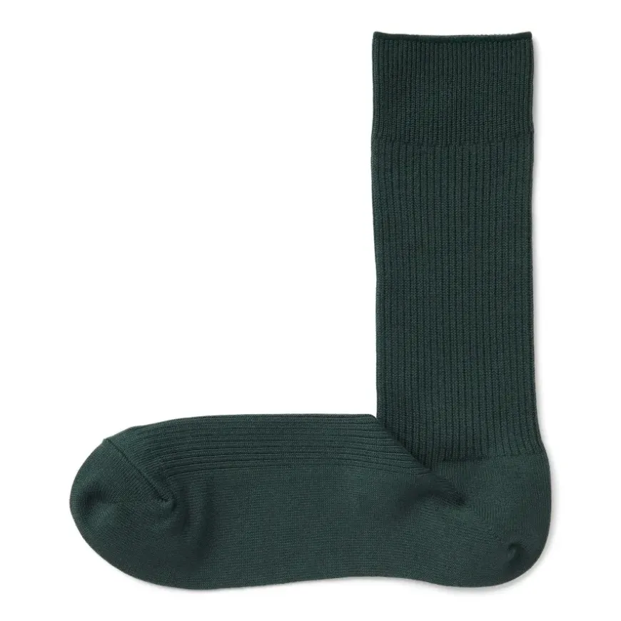 Right Angle Ribbed Socks