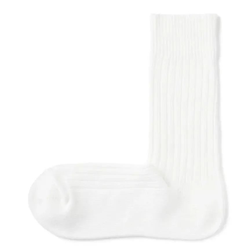 Right Angle Ribbed Thick Socks