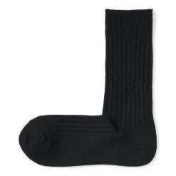 Right Angle Ribbed Thick Socks
