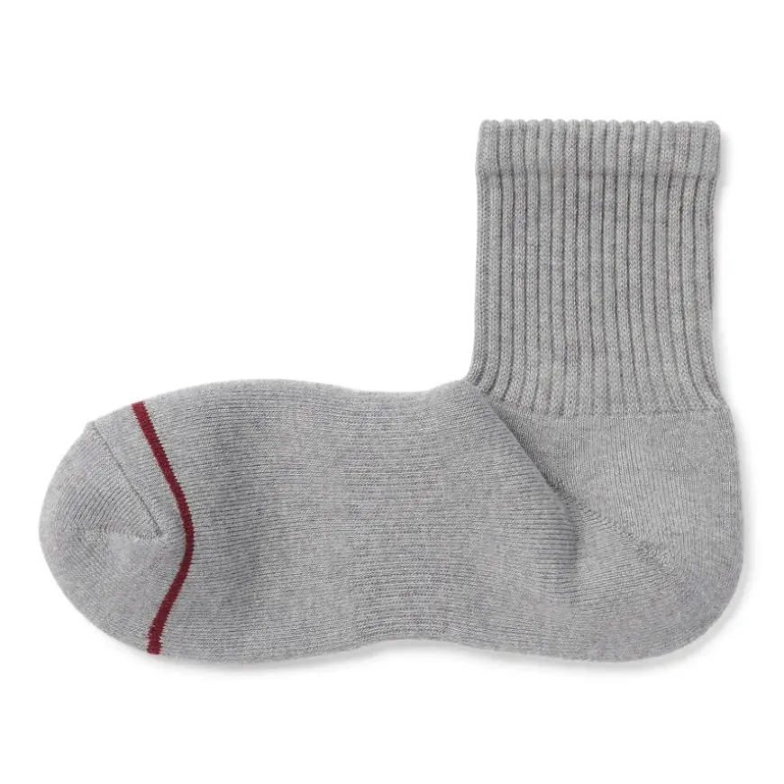 Right Angle Warm Cotton Blend Thick Short Socks
