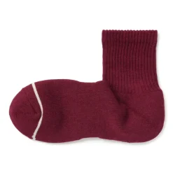 Right Angle Warm Cotton Blend Thick Short Socks