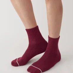 Right Angle Warm Cotton Blend Thick Short Socks