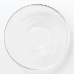 Soda Glass Shallow Bowl - Small