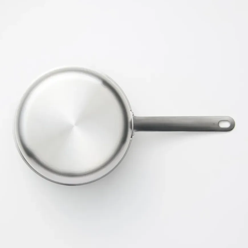 Stainless Aluminium 3-Layer Steel Saucepan 2.1 Qt
