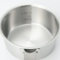 Stainless Aluminium 3-Layer Steel Milk Pan 1.05 Qt