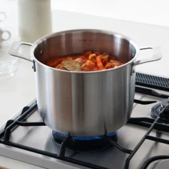 Stainless Aluminium 3-Layer Steel Saucepot 6.3 Qt
