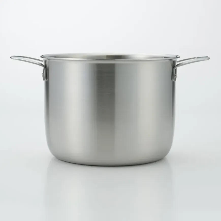 Stainless Aluminium 3-Layer Steel Saucepot 6.3 Qt
