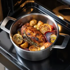 Stainless Aluminium 3-Layer Steel Saucepot 3.2 Qt