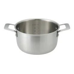 Stainless Aluminium 3-Layer Steel Saucepot 3.2 Qt
