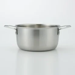 Stainless Aluminium 3-Layer Steel Saucepot 3.2 Qt