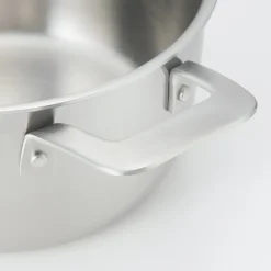 Stainless Aluminium 3-Layer Steel Saucepot 3.2 Qt