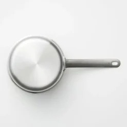 Stainless Aluminium 3-Layer Steel Saucepan 1.6 Qt