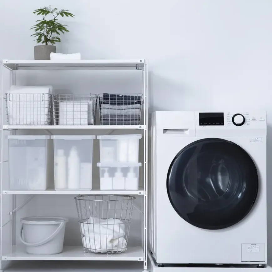 SUS Shelving Unit - Light Gray - Wide - Medium