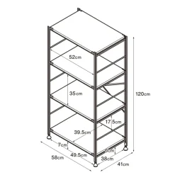 SUS Shelving Unit - Stainless Steel - Regular - Medium