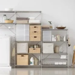 SUS Shelving Unit - Stainless Steel - Wide - Large