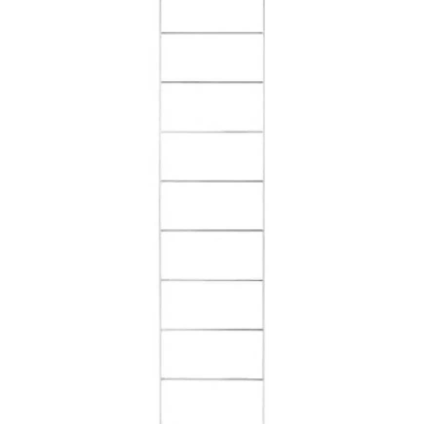 SUS Shelving Unit Additional Frame - Stainless Steel / Oak - Large