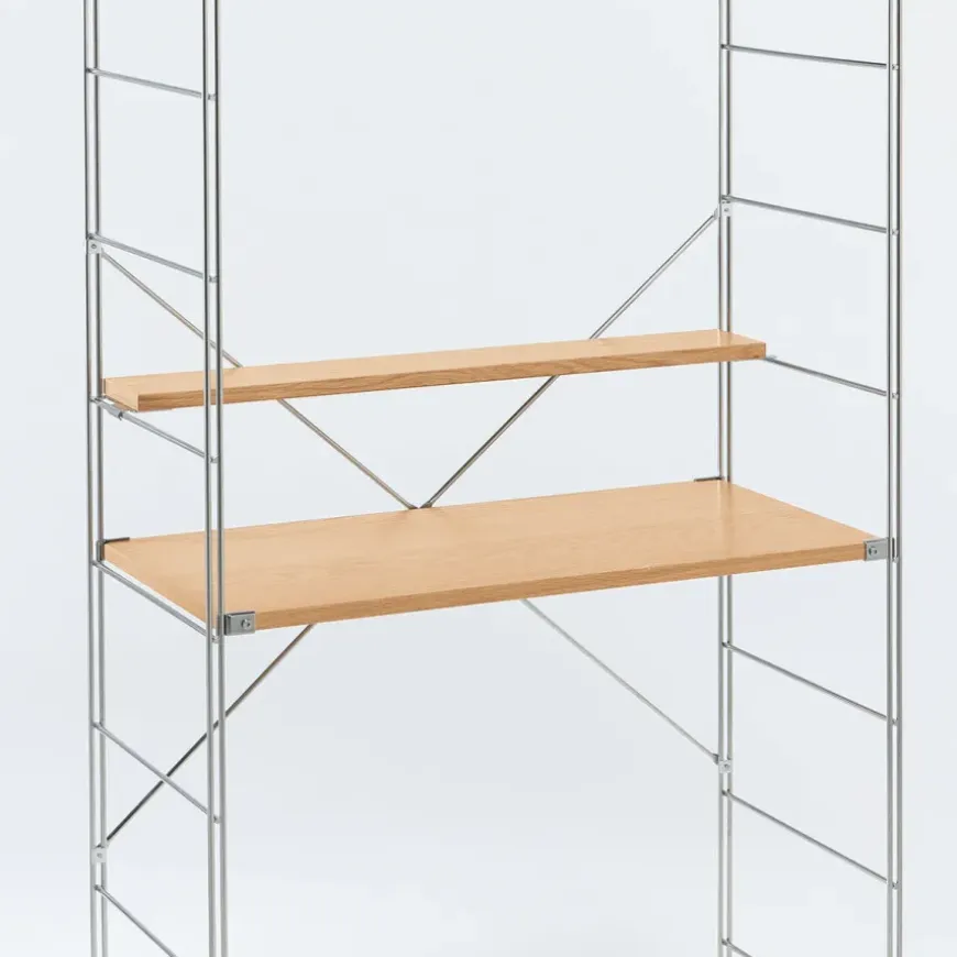 SUS Shelving Unit Additional Narrow Shelf - Oak - Wide