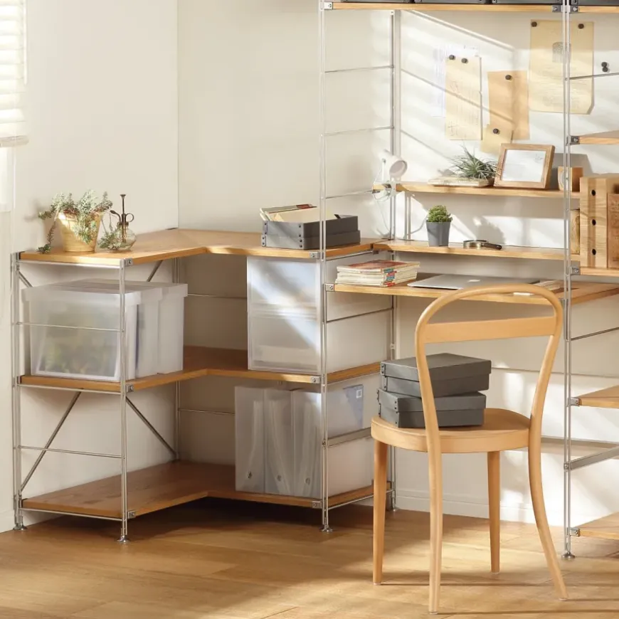 SUS Shelving Unit Additional Narrow Shelf - Oak - Wide