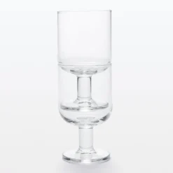 Tempered Glass Stemmed Glass - Medium