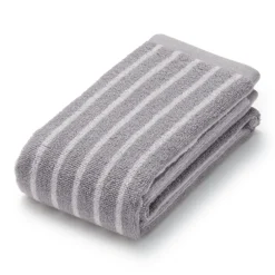 Twin Pile Reversible Stripe Face Towel