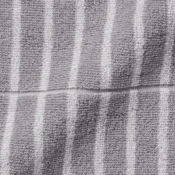 Twin Pile Reversible Stripe Bath Towel