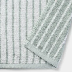 Twin Pile Reversible Stripe Hand Towel