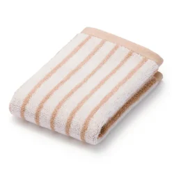 Twin Pile Reversible Stripe Hand Towel