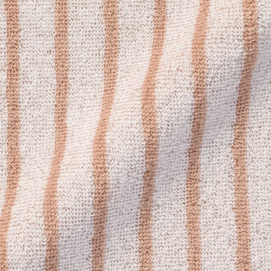 Twin Pile Reversible Stripe Hand Towel