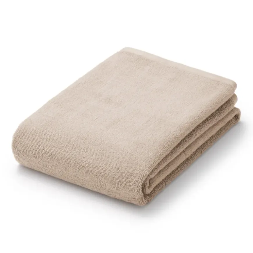 Twin Pile Small Bath Towel with Loop