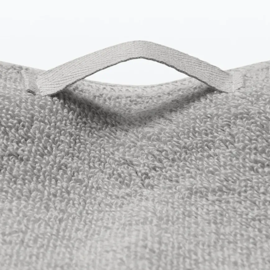 Twin Pile Small Bath Towel with Loop