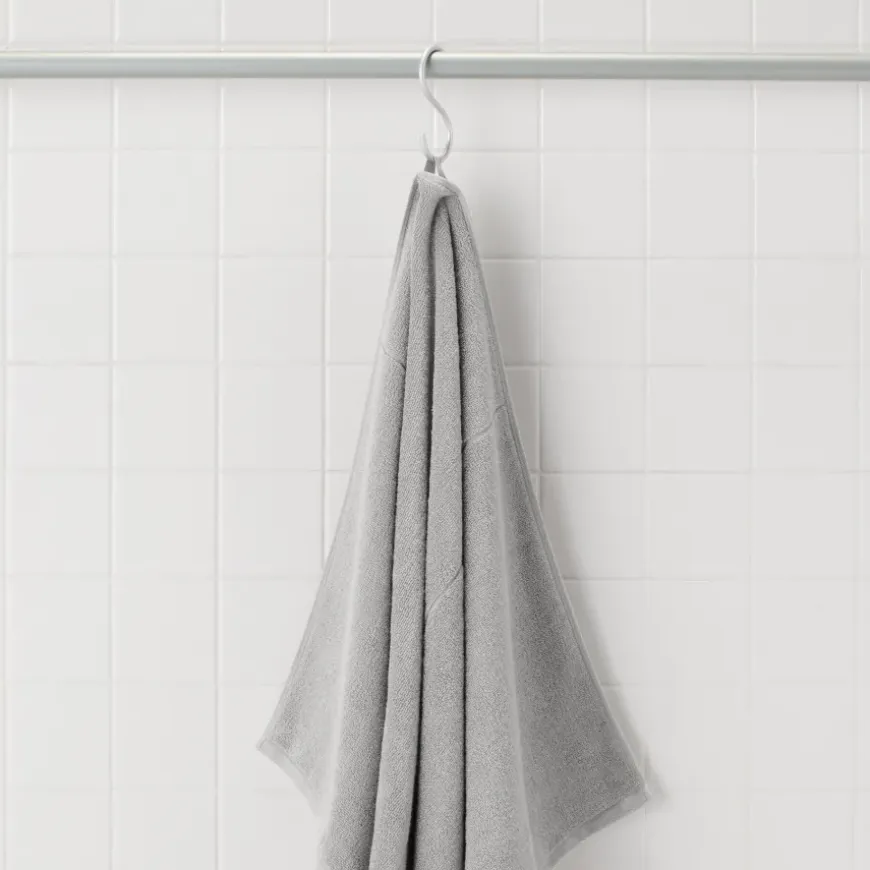 Twin Pile Small Bath Towel with Loop