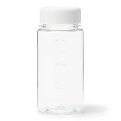Water Bottle with Measurements 11.8 fl oz - White