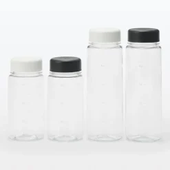 Water Bottle with Measurements 11.8 fl oz - White