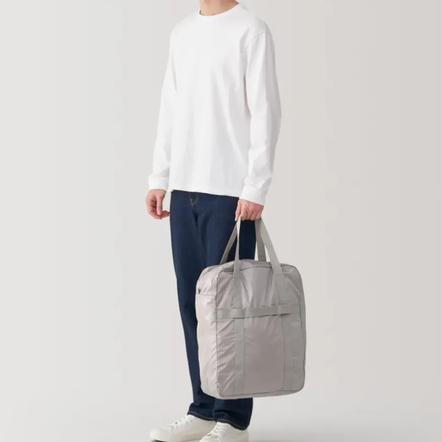 Water Repellent Tall Boston Bag