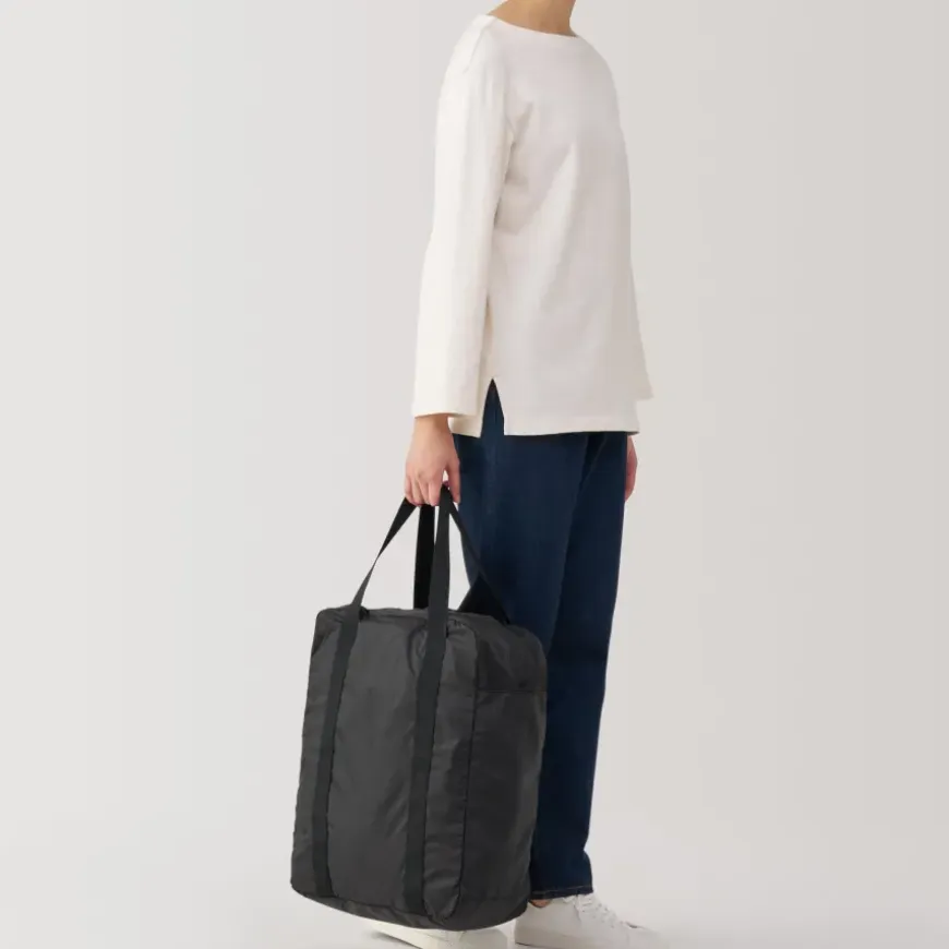Water Repellent Tall Boston Bag
