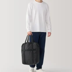 Water Repellent Tall Boston Bag