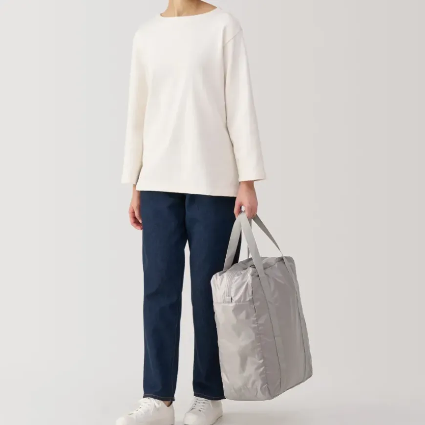 Water Repellent Tall Boston Bag