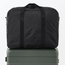 Water Repellent Wide Boston Bag