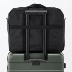 Water Repellent Wide Boston Bag